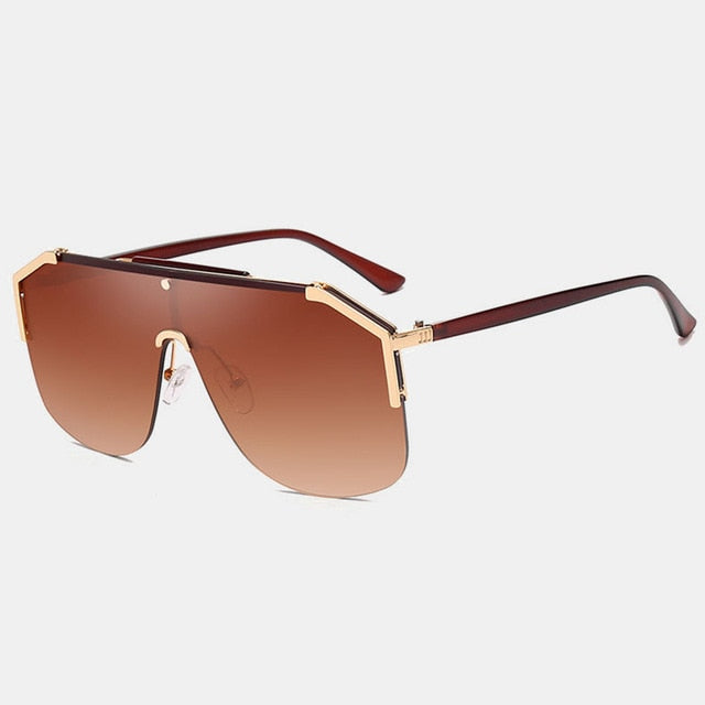 Royal Girl 2020 New Luxury Square Sunglasses Women Vintage Brand Designe Oversized Sun Glasses Men Female Metal Shade ss610
