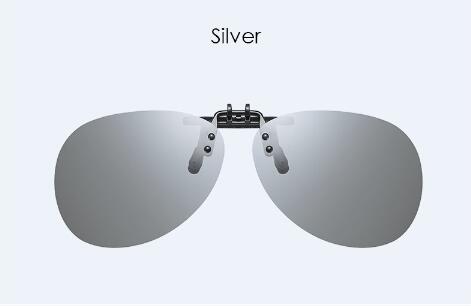 Men's and women's polarized sunglasses, with flipped myopia lens, night vision, day and night driving sunglasses
